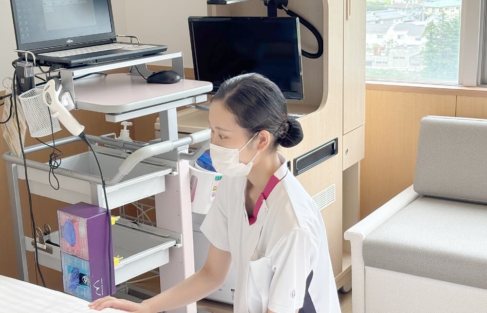 看護ケアや処置など